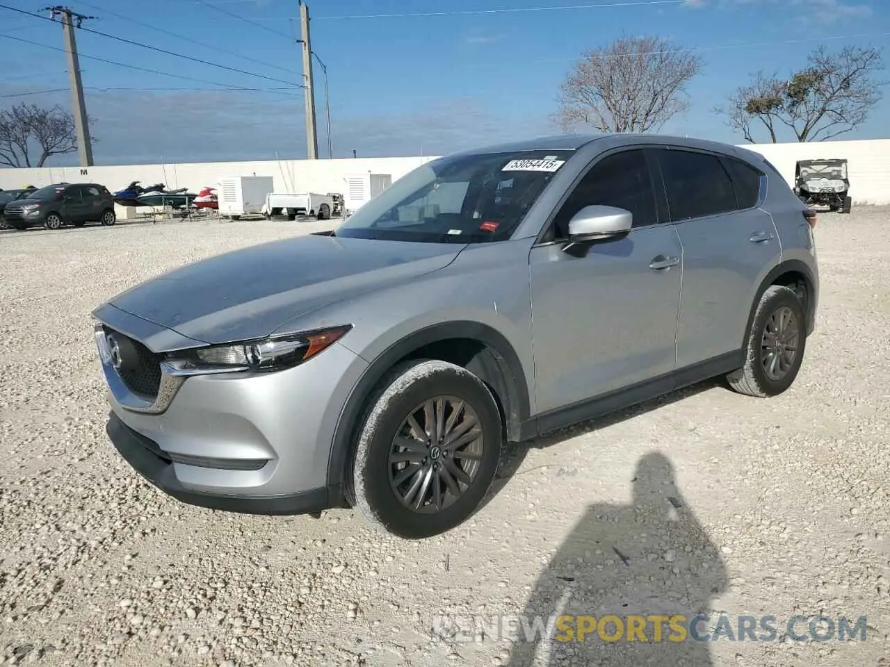 1 Photograph of a damaged car JM3KFABM2K0690082 MAZDA CX-5 2019