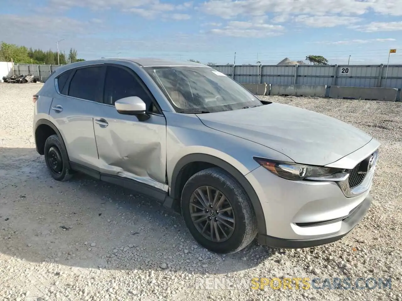 4 Photograph of a damaged car JM3KFABM2K0690082 MAZDA CX-5 2019