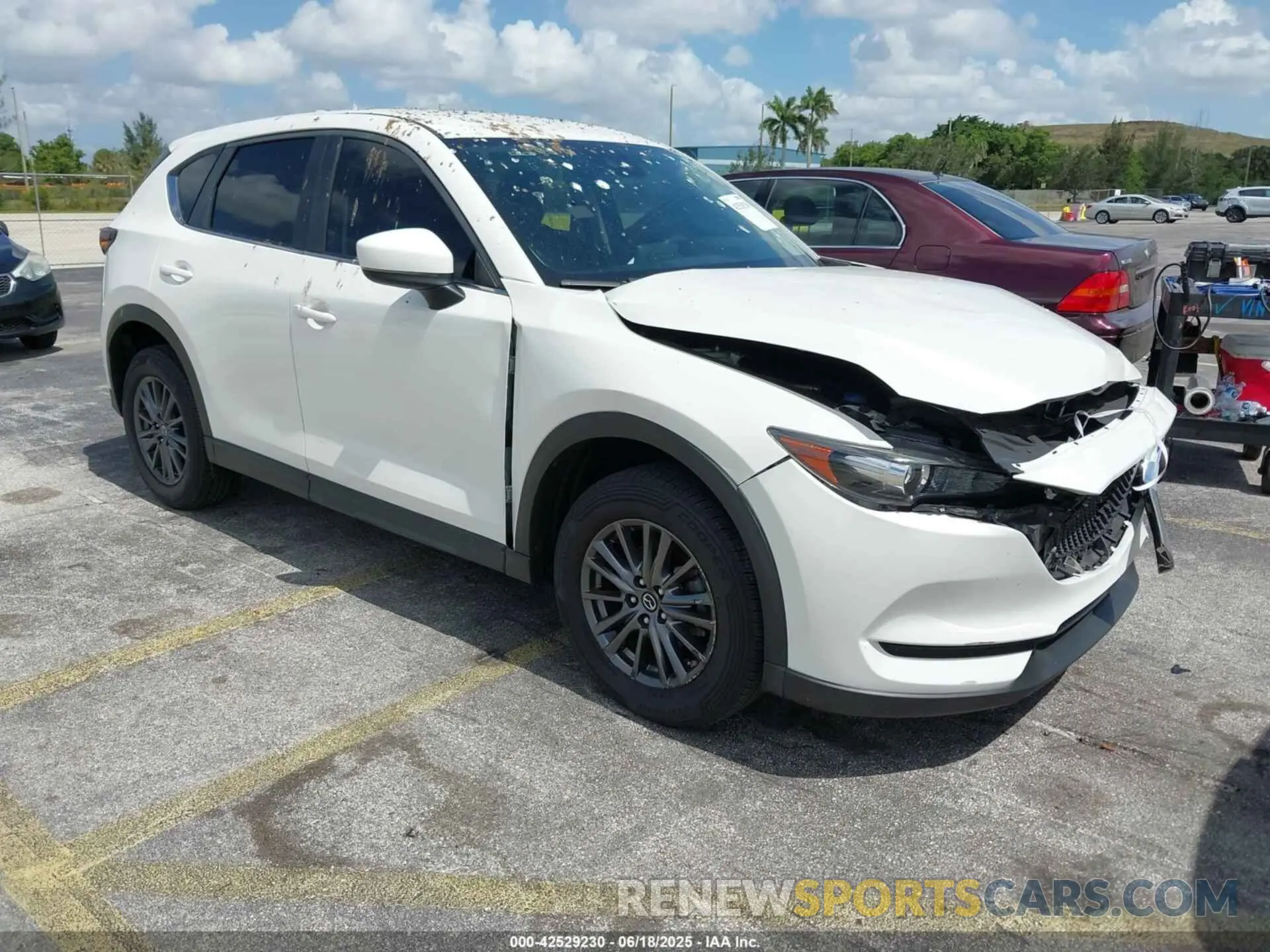 1 Фотография поврежденного автомобиля JM3KFABM3K0532947 MAZDA CX-5 2019