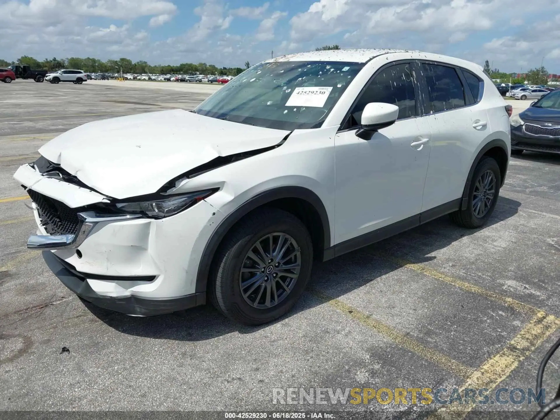 2 Фотография поврежденного автомобиля JM3KFABM3K0532947 MAZDA CX-5 2019