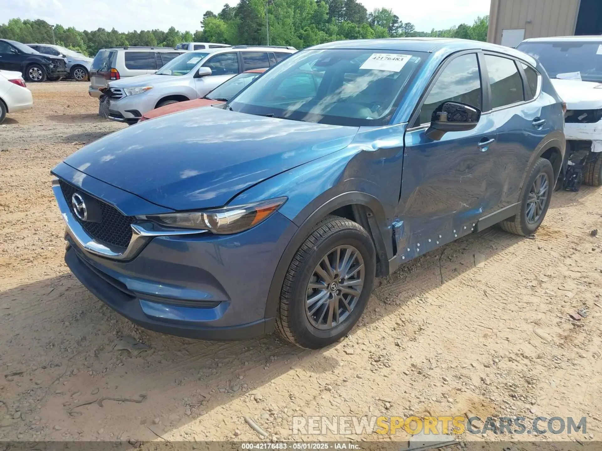 2 Фотография поврежденного автомобиля JM3KFABM4K0651803 MAZDA CX-5 2019