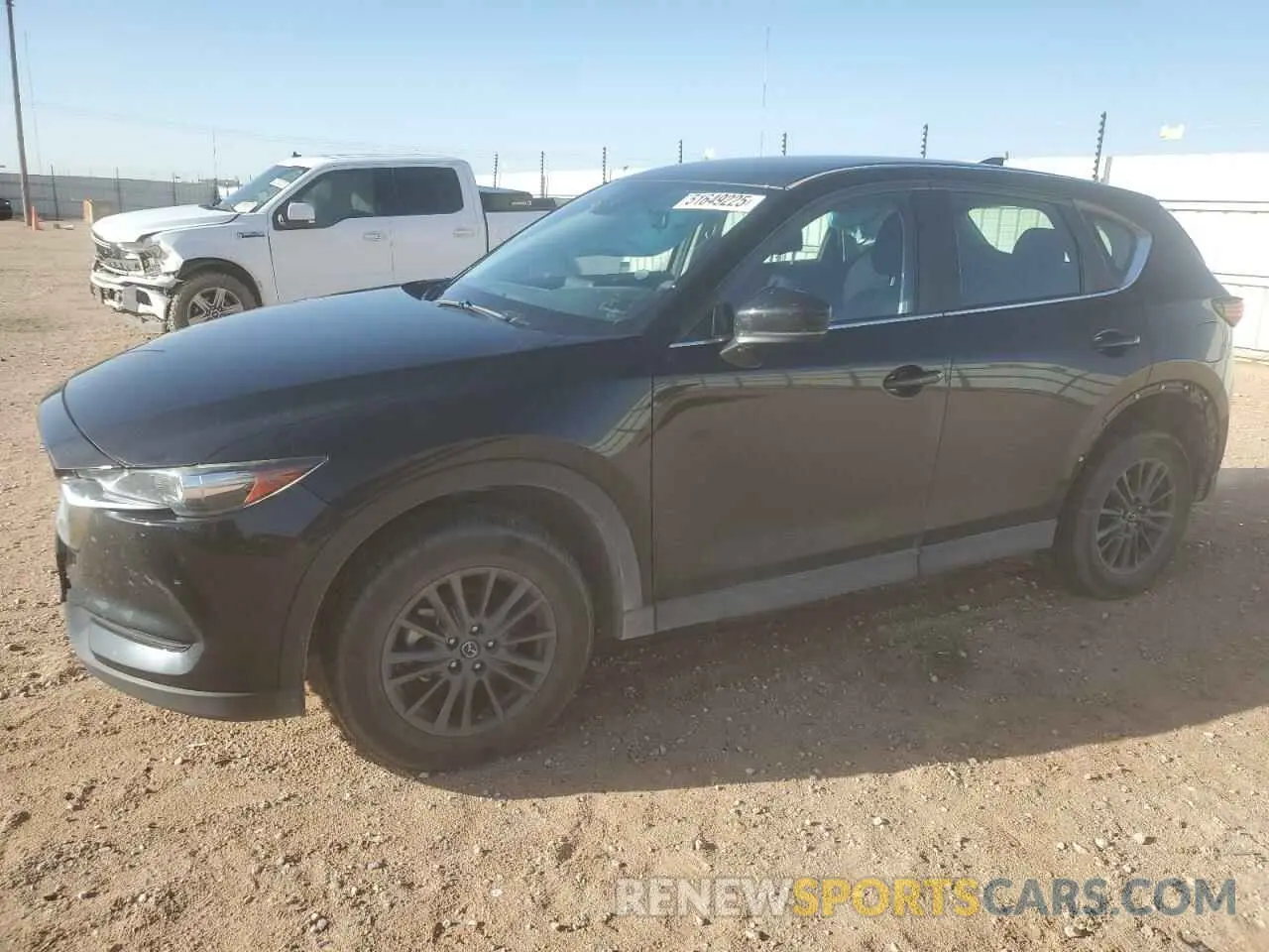 1 Photograph of a damaged car JM3KFABM4K0695719 MAZDA CX-5 2019