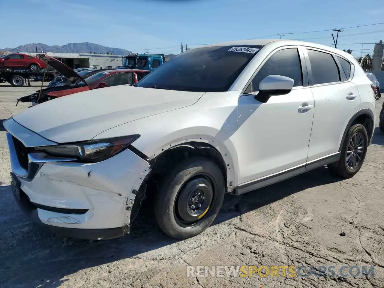 1 Photograph of a damaged car JM3KFABM4K1509932 MAZDA CX-5 2019