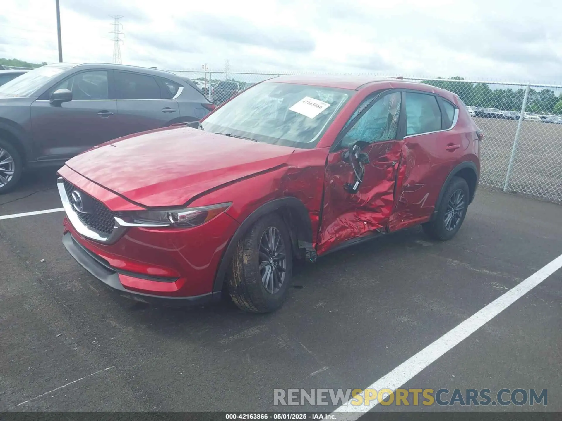 2 Photograph of a damaged car JM3KFABM5K0627087 MAZDA CX-5 2019