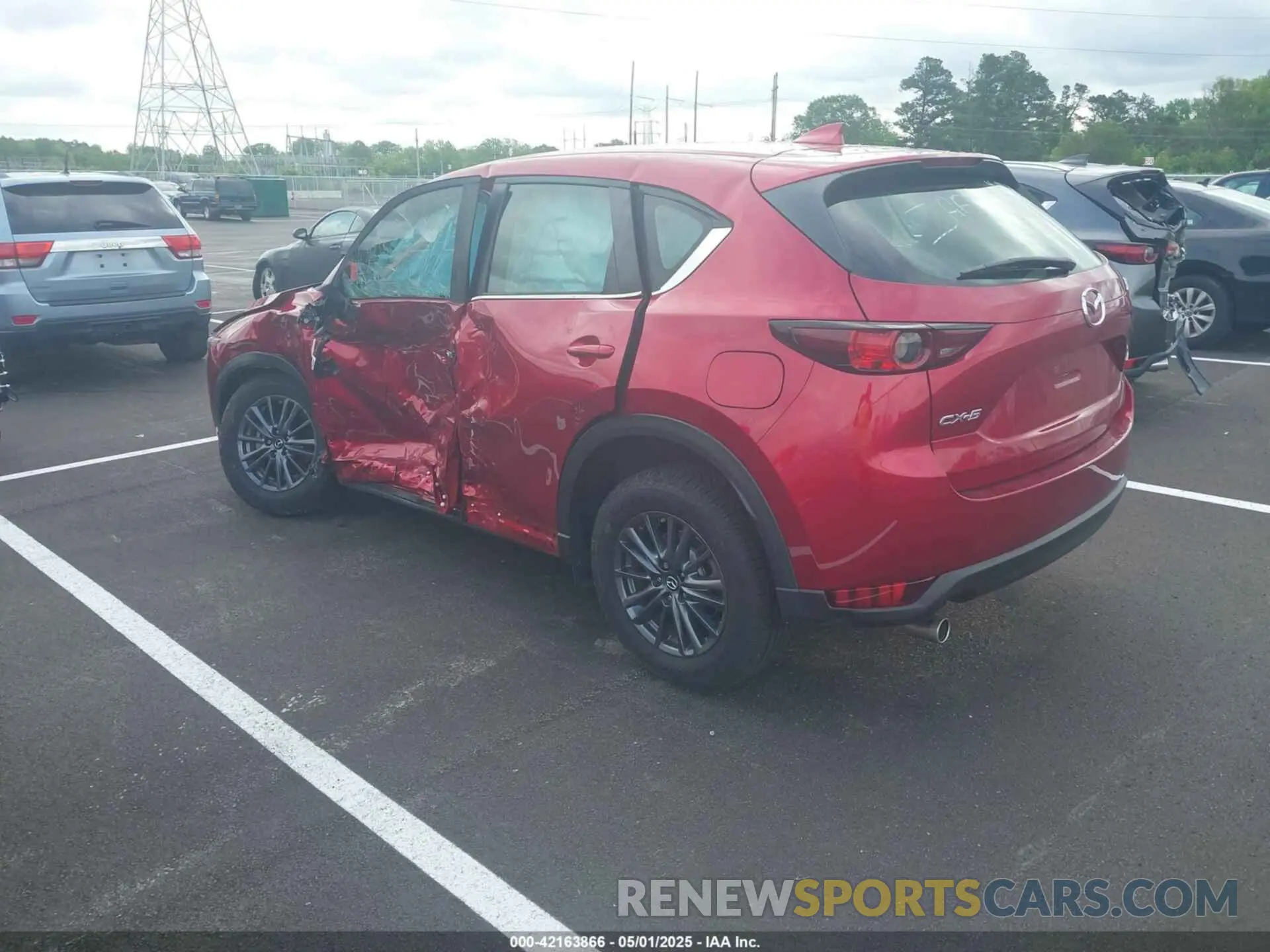3 Photograph of a damaged car JM3KFABM5K0627087 MAZDA CX-5 2019