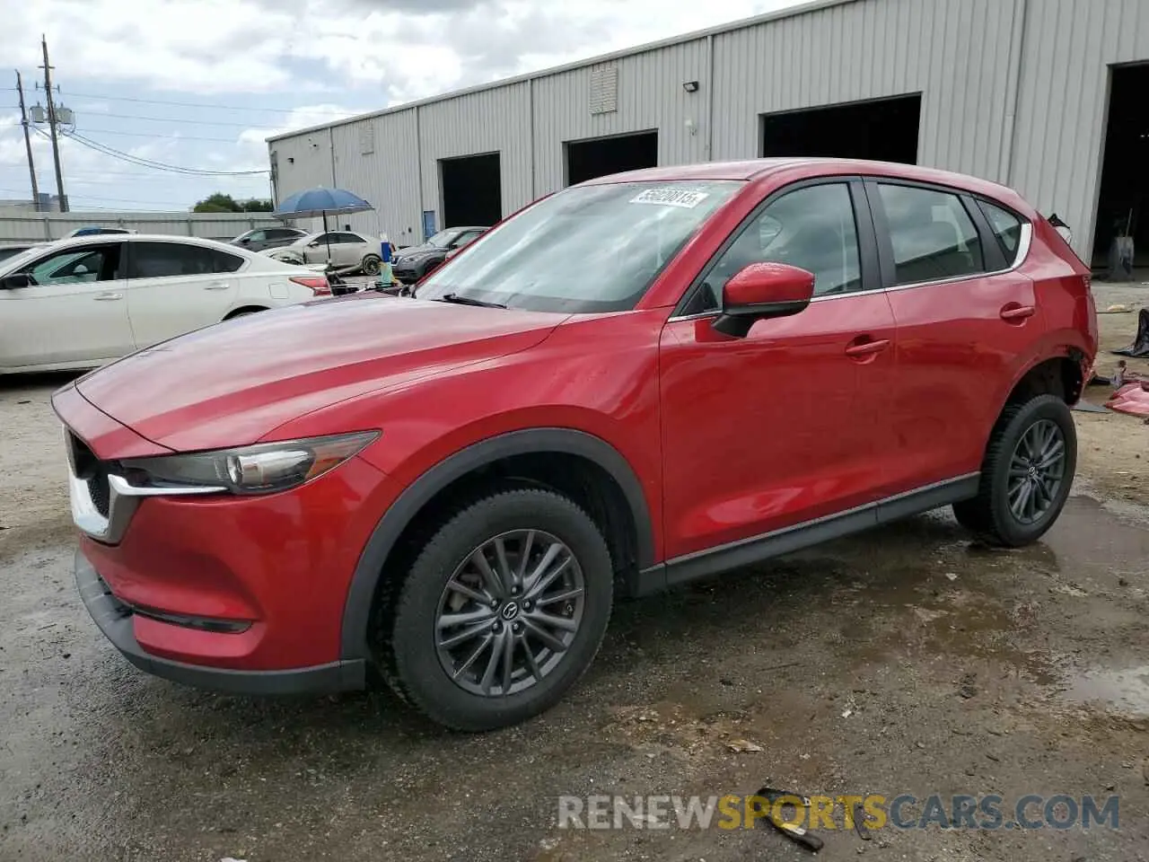 1 Фотография поврежденного автомобиля JM3KFABM5K1597891 MAZDA CX-5 2019