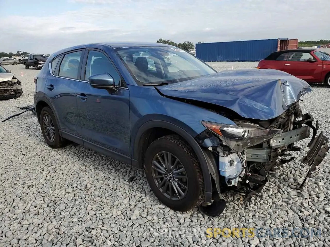 4 Photograph of a damaged car JM3KFABM7K0541702 MAZDA CX-5 2019