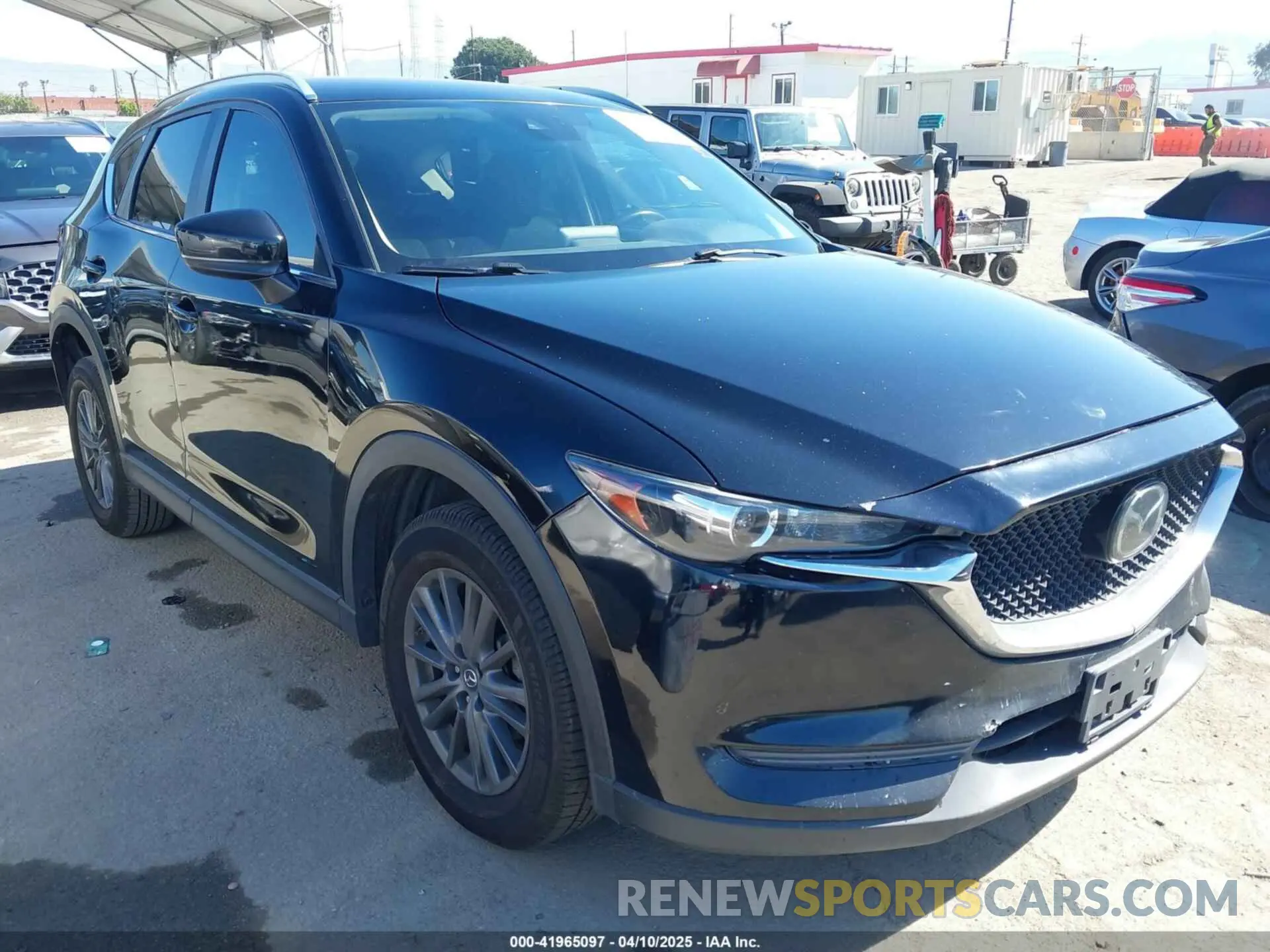 1 Photograph of a damaged car JM3KFABM7K1579747 MAZDA CX-5 2019
