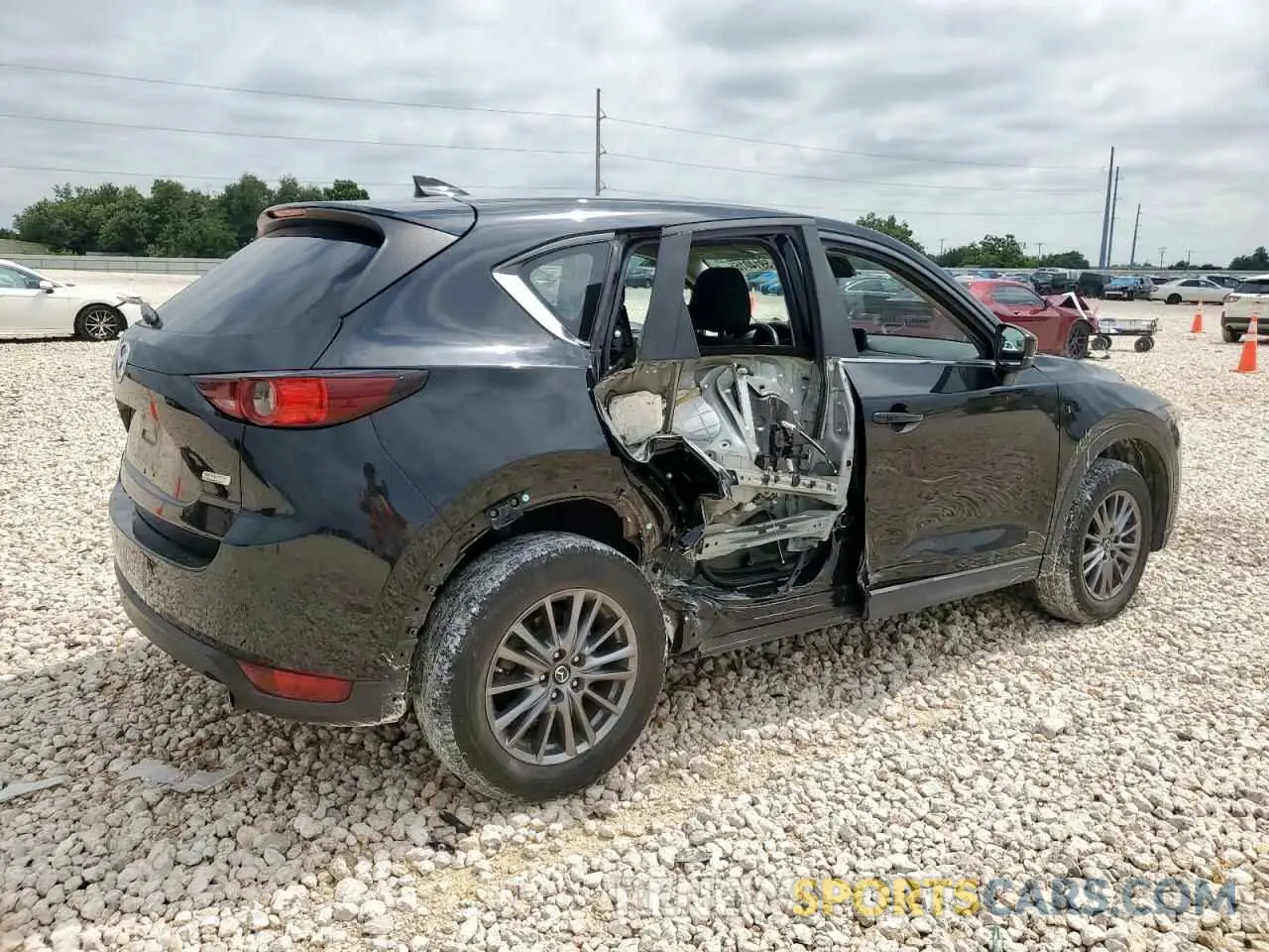 3 Photograph of a damaged car JM3KFABM9K0610454 MAZDA CX-5 2019