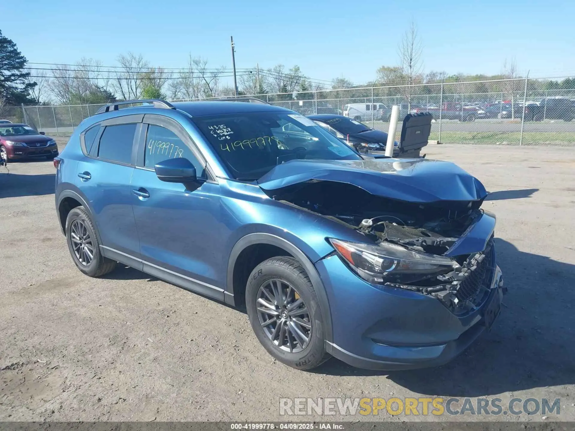 1 Фотография поврежденного автомобиля JM3KFABM9K1548600 MAZDA CX-5 2019