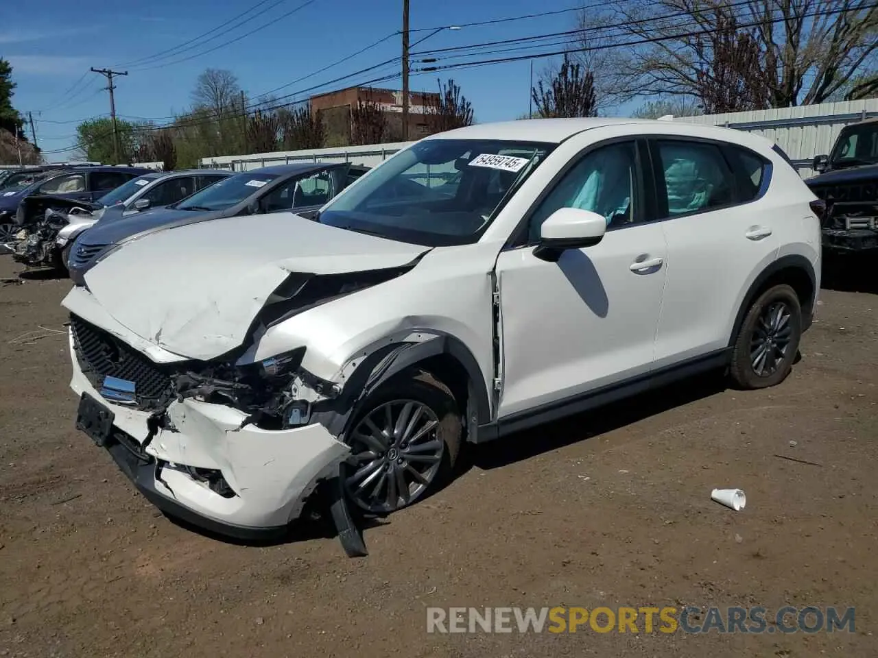1 Фотография поврежденного автомобиля JM3KFABM9K1590538 MAZDA CX-5 2019