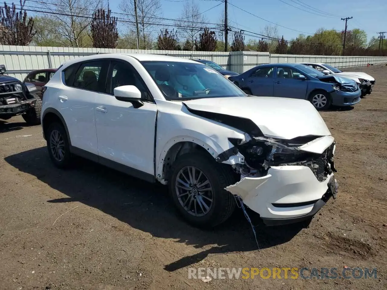 4 Фотография поврежденного автомобиля JM3KFABM9K1590538 MAZDA CX-5 2019