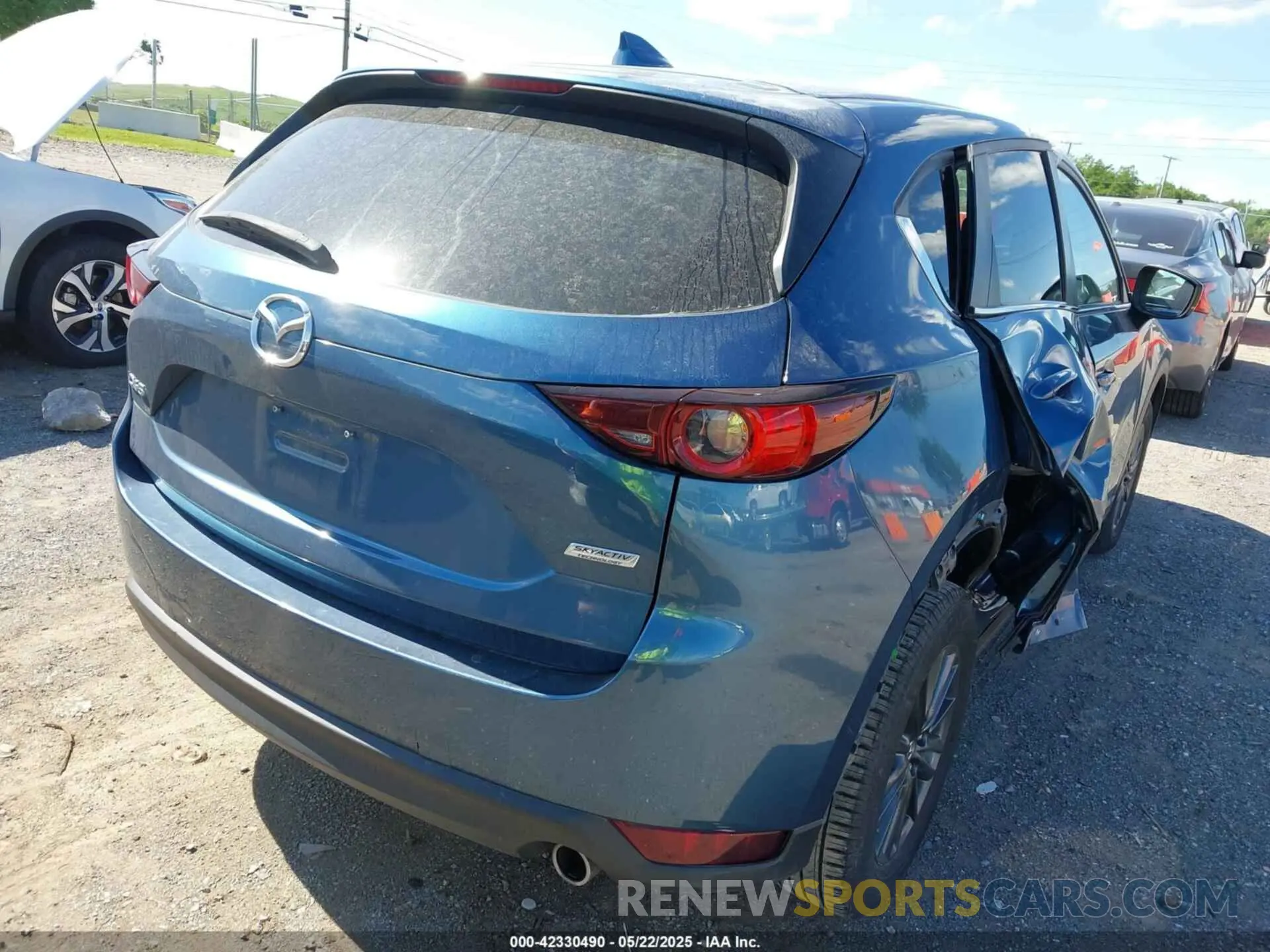 4 Photograph of a damaged car JM3KFACM0K0542527 MAZDA CX-5 2019