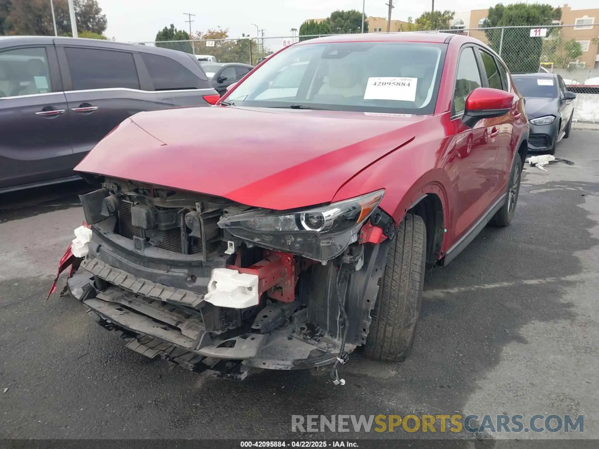 2 Фотография поврежденного автомобиля JM3KFACM0K0546819 MAZDA CX-5 2019