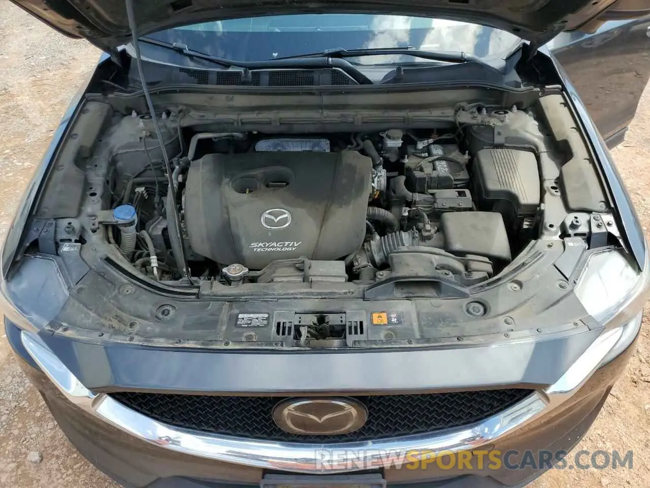 12 Фотография поврежденного автомобиля JM3KFACM0K1501793 MAZDA CX-5 2019