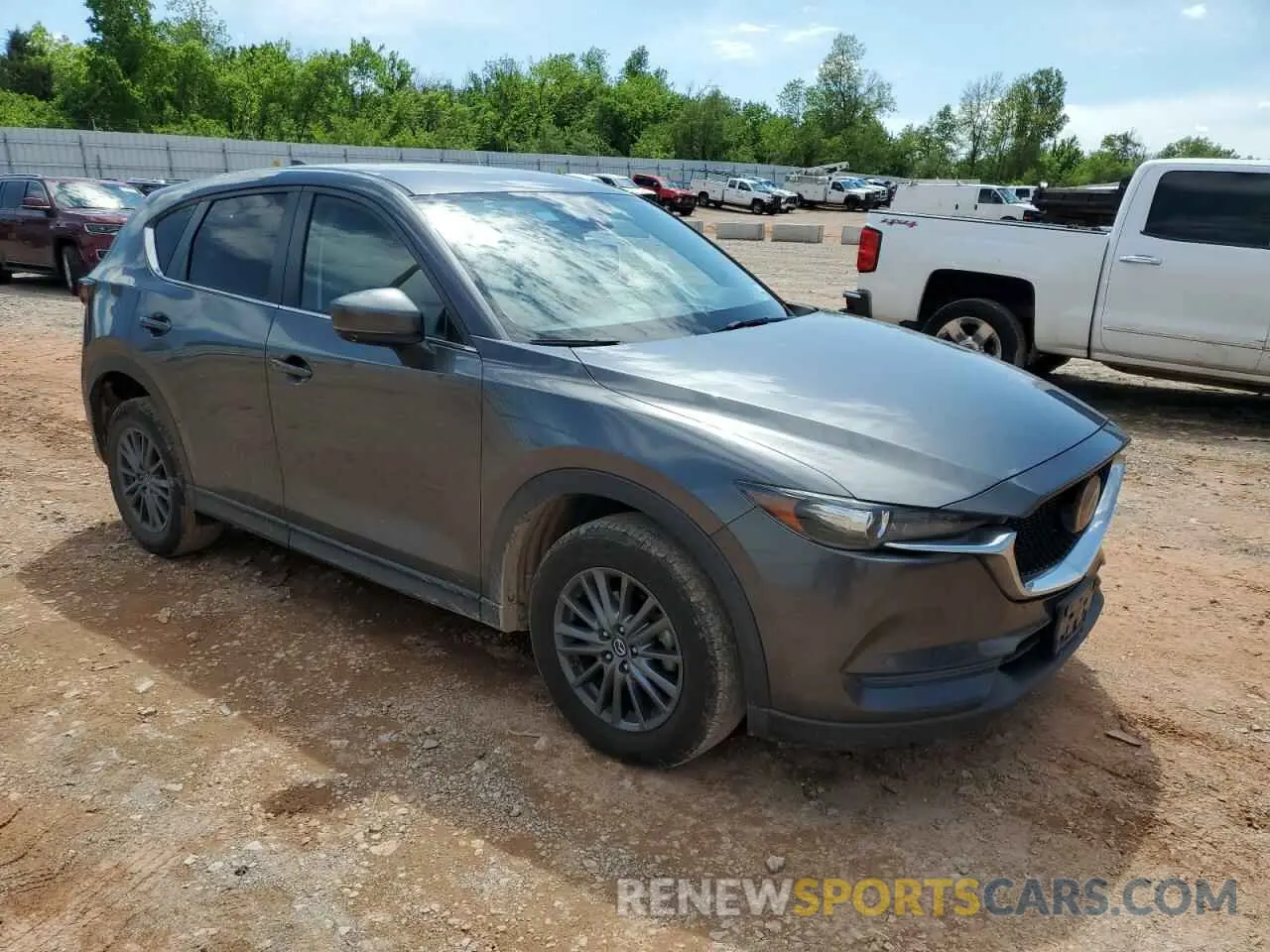 4 Фотография поврежденного автомобиля JM3KFACM0K1501793 MAZDA CX-5 2019
