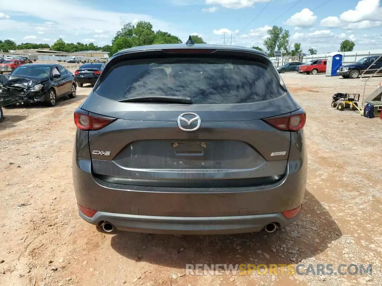 6 Фотография поврежденного автомобиля JM3KFACM0K1501793 MAZDA CX-5 2019