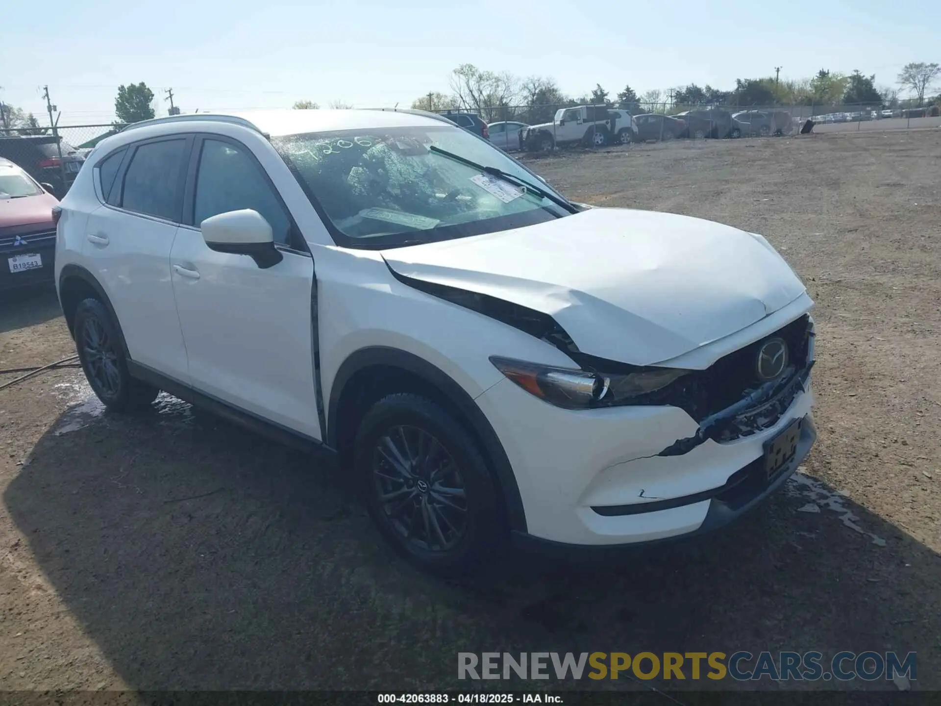 1 Фотография поврежденного автомобиля JM3KFACM0K1645022 MAZDA CX-5 2019