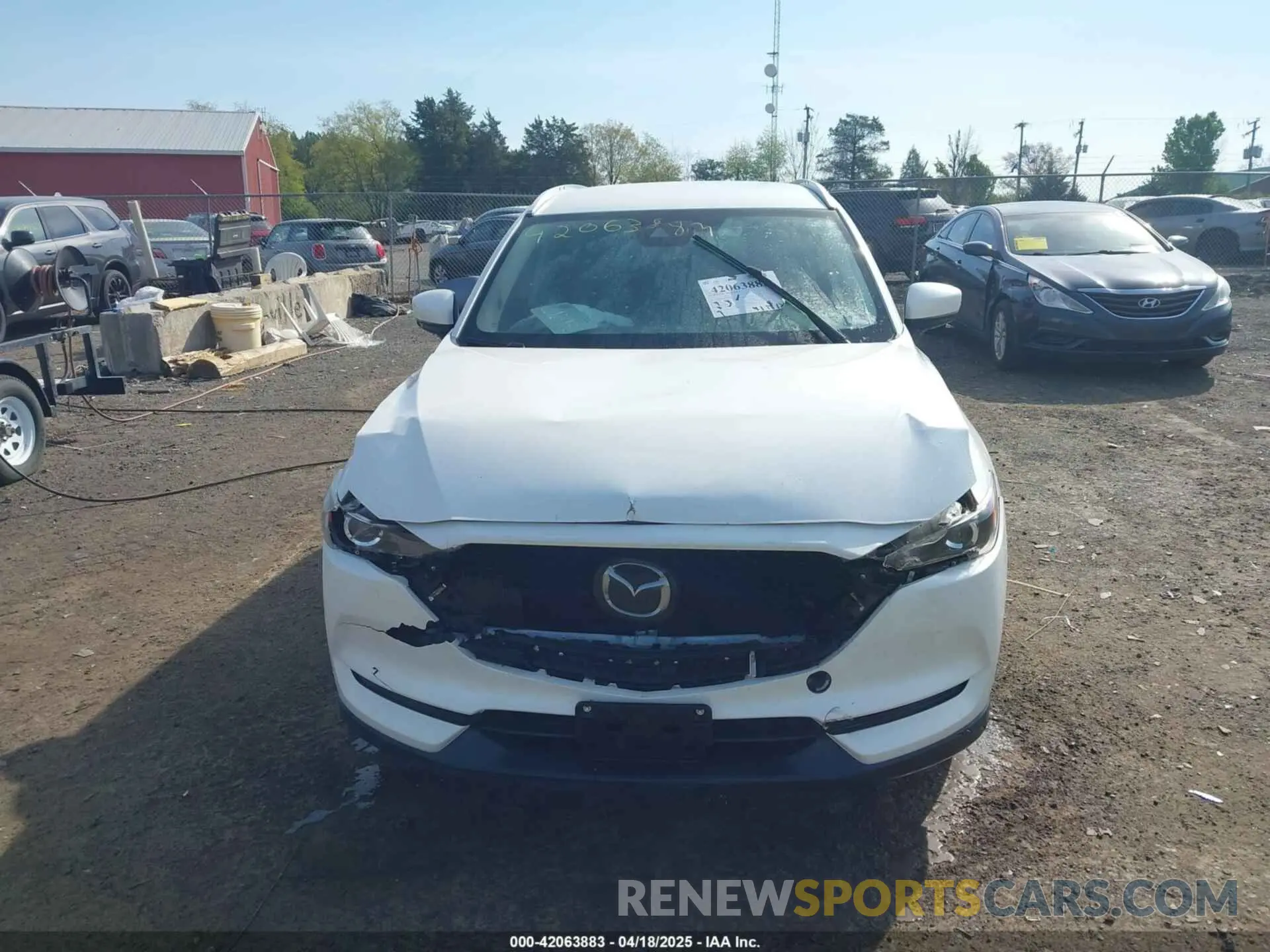 11 Фотография поврежденного автомобиля JM3KFACM0K1645022 MAZDA CX-5 2019