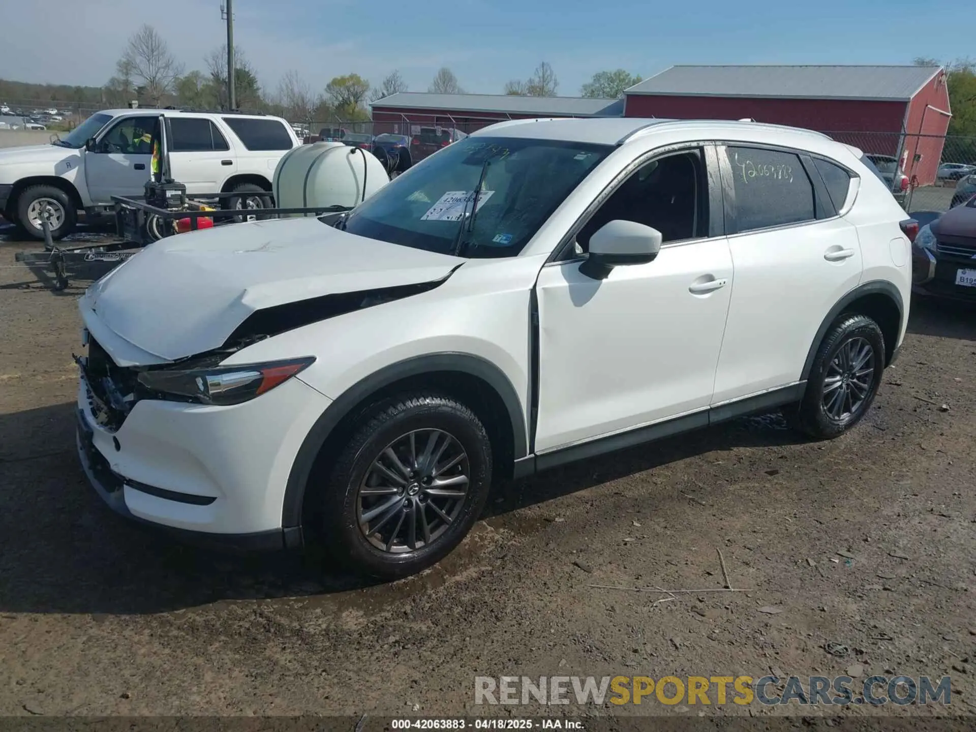 2 Фотография поврежденного автомобиля JM3KFACM0K1645022 MAZDA CX-5 2019