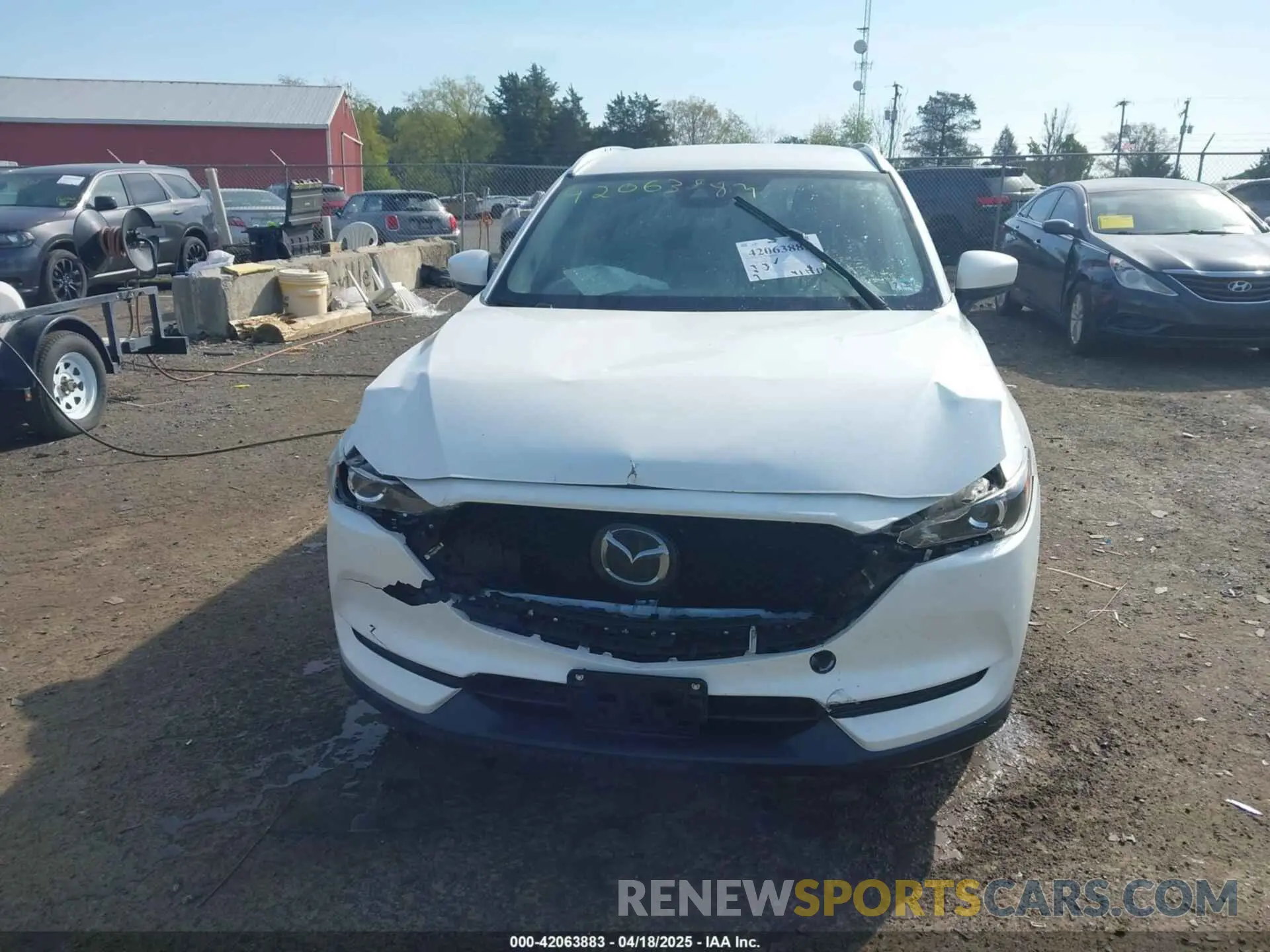 6 Фотография поврежденного автомобиля JM3KFACM0K1645022 MAZDA CX-5 2019