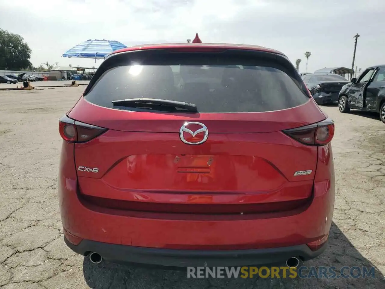 6 Фотография поврежденного автомобиля JM3KFACM0K1657865 MAZDA CX-5 2019