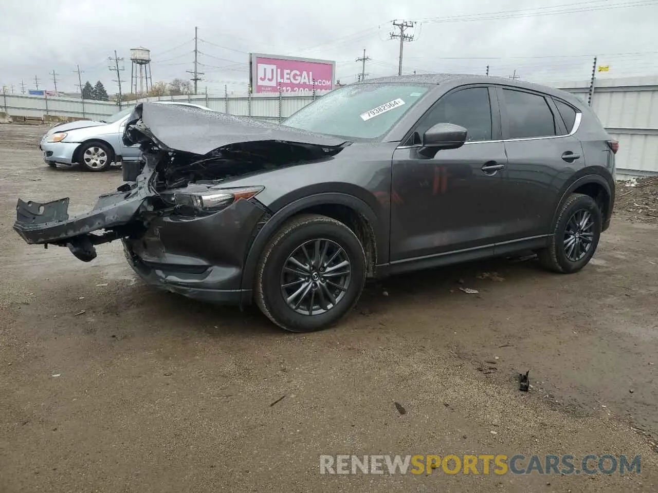 1 Photograph of a damaged car JM3KFACM2K0545364 MAZDA CX-5 2019