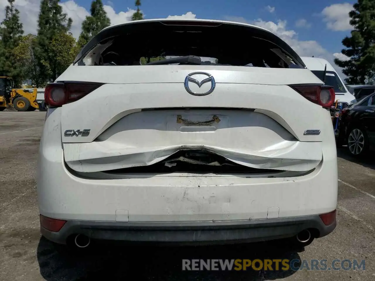 6 Photograph of a damaged car JM3KFACM2K0545820 MAZDA CX-5 2019