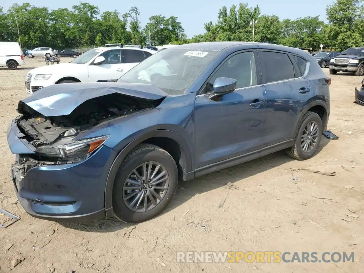 1 Photograph of a damaged car JM3KFACM2K1658029 MAZDA CX-5 2019