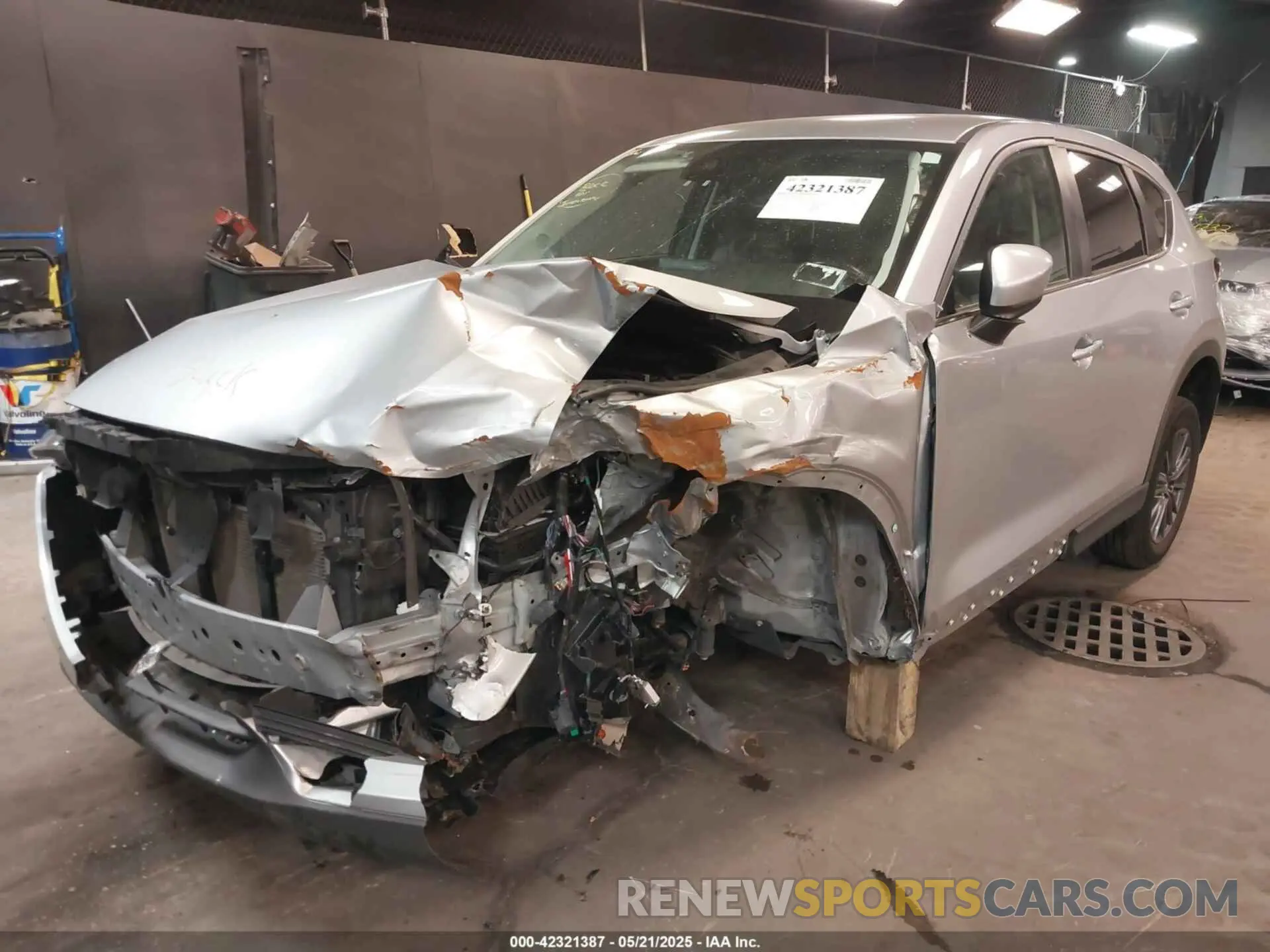6 Фотография поврежденного автомобиля JM3KFACM3K1558196 MAZDA CX-5 2019