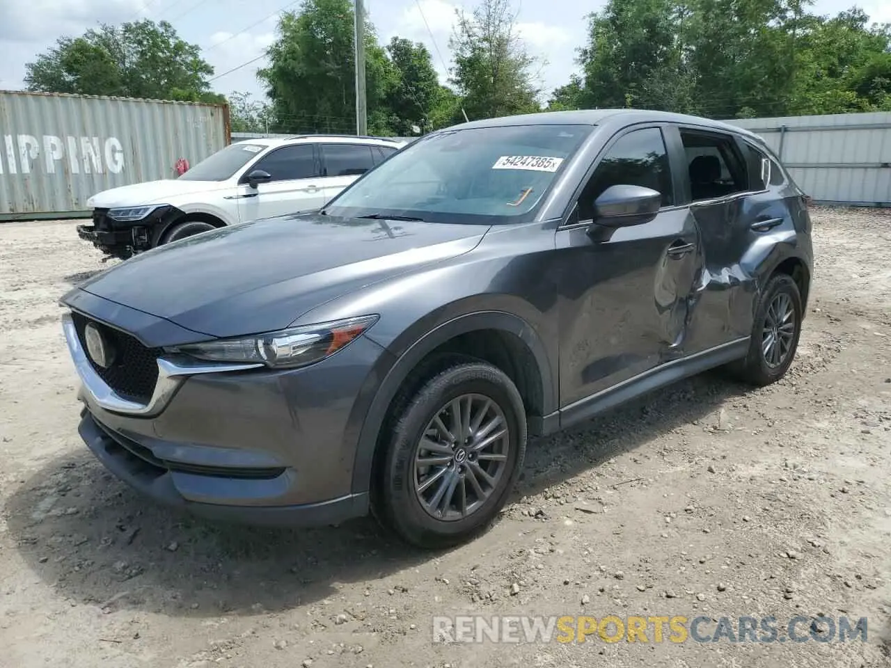 1 Фотография поврежденного автомобиля JM3KFACM3K1698345 MAZDA CX-5 2019