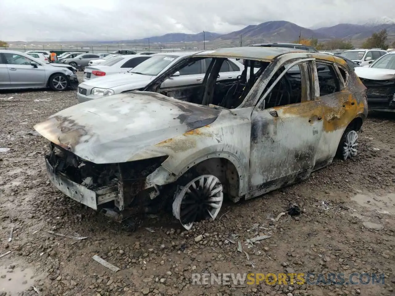 1 Photograph of a damaged car JM3KFACM4K1658646 MAZDA CX-5 2019