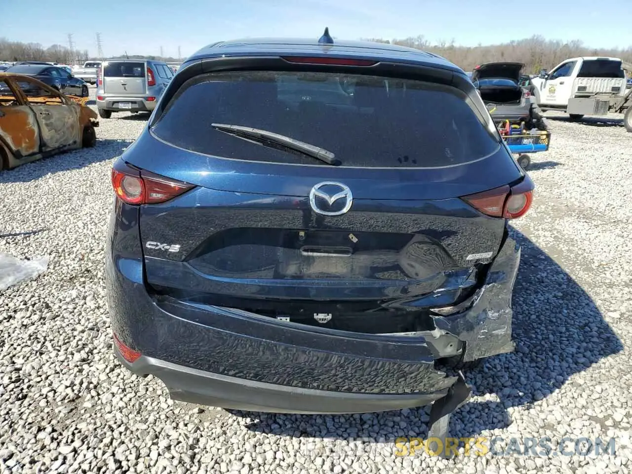 6 Photograph of a damaged car JM3KFACM5K0527960 MAZDA CX-5 2019