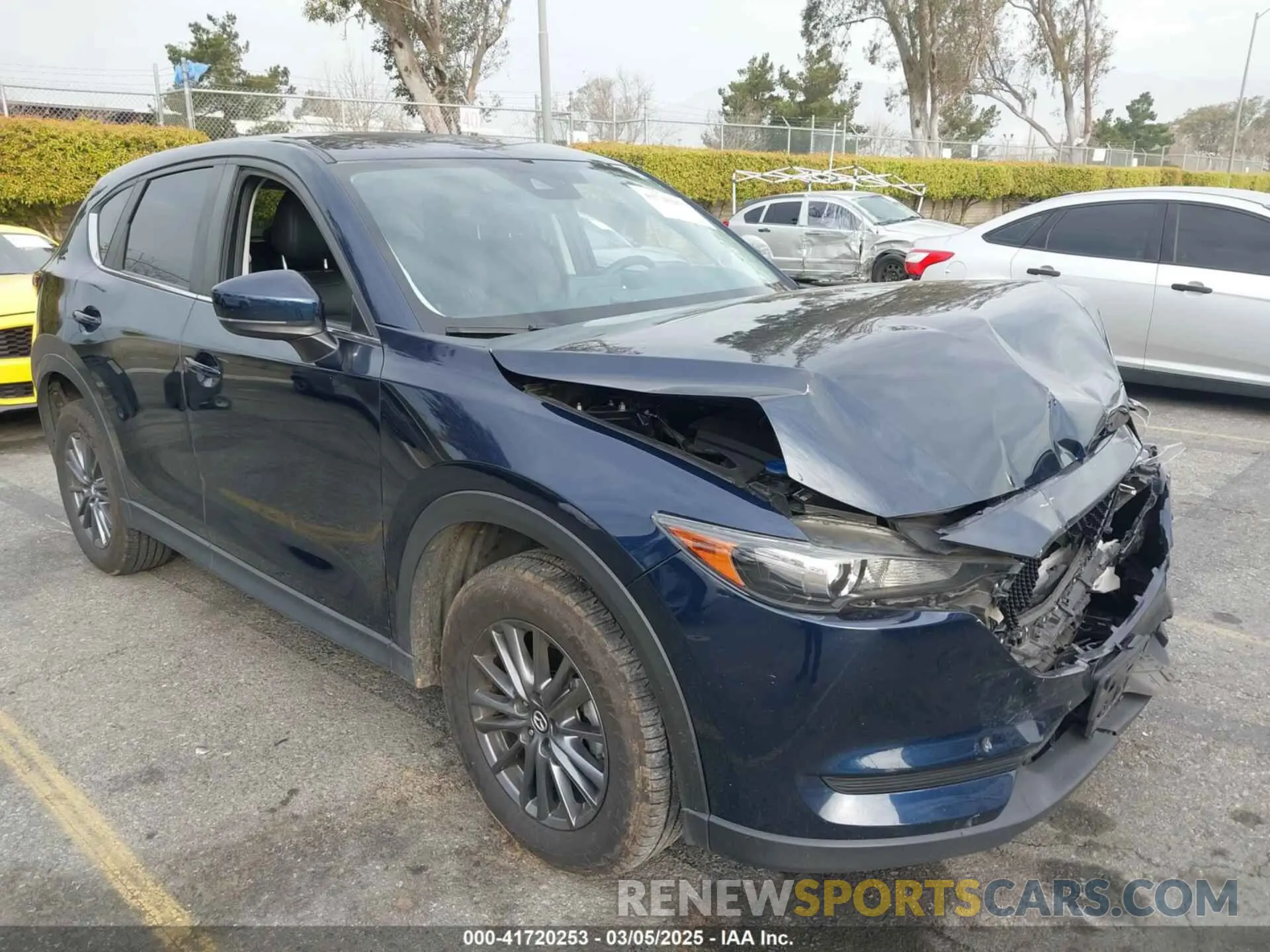 1 Фотография поврежденного автомобиля JM3KFACM5K0697137 MAZDA CX-5 2019
