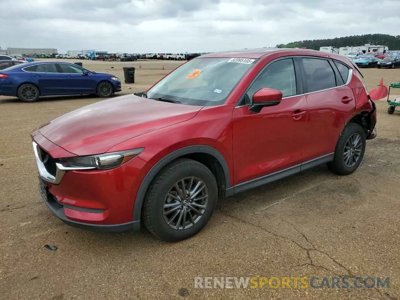 1 Photograph of a damaged car JM3KFACM5K1557521 MAZDA CX-5 2019