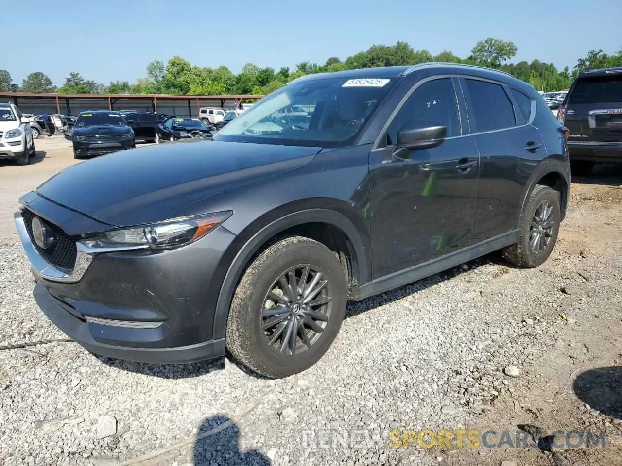 1 Photograph of a damaged car JM3KFACM6K0583499 MAZDA CX-5 2019