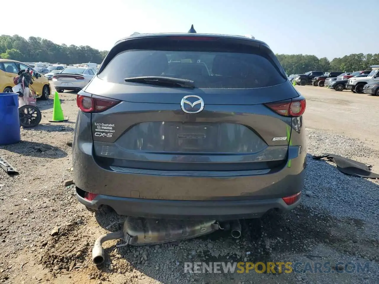 6 Photograph of a damaged car JM3KFACM6K0583499 MAZDA CX-5 2019