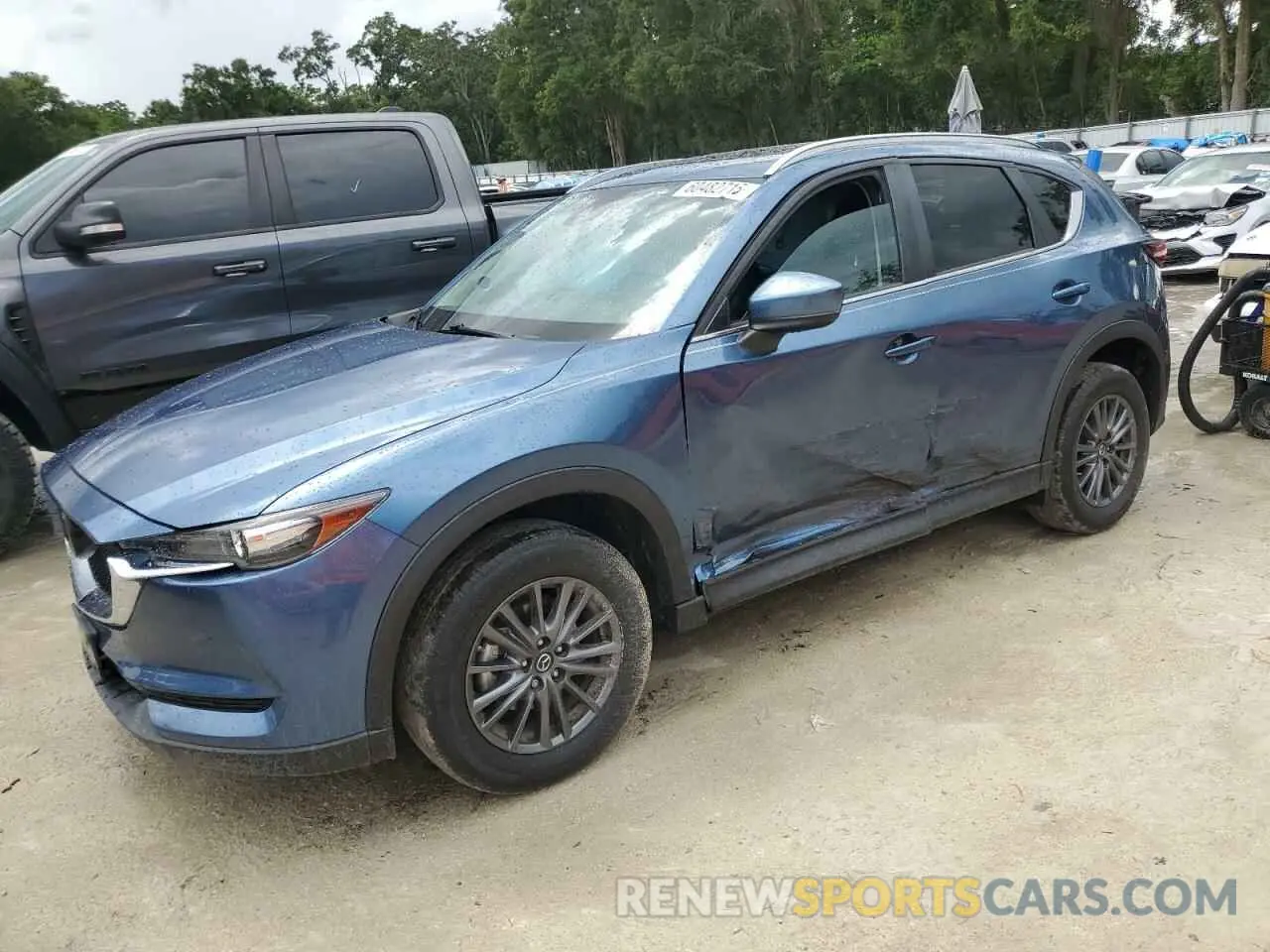 1 Фотография поврежденного автомобиля JM3KFACM6K1621761 MAZDA CX-5 2019
