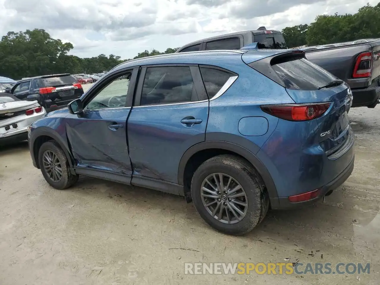 2 Фотография поврежденного автомобиля JM3KFACM6K1621761 MAZDA CX-5 2019