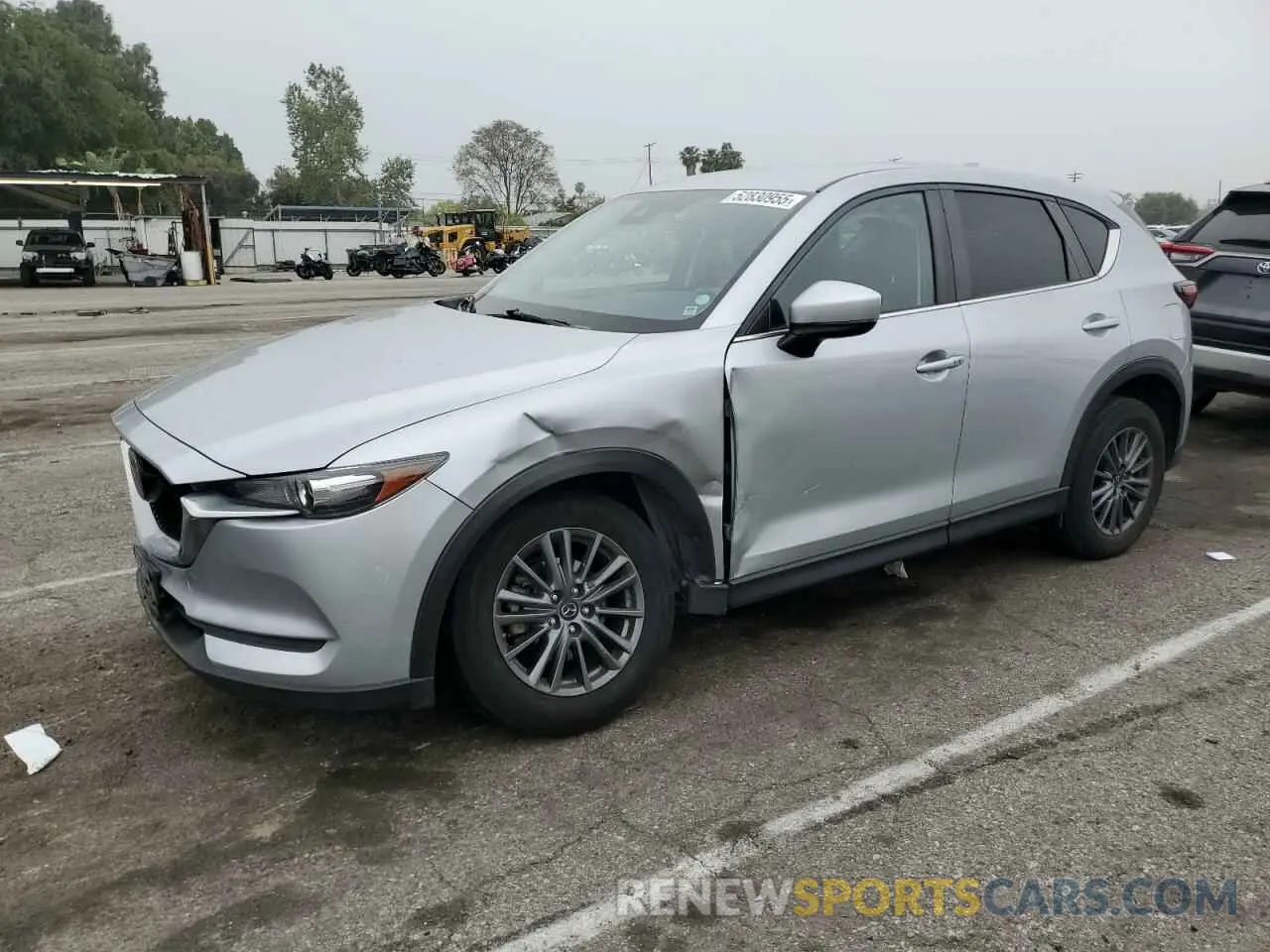 1 Фотография поврежденного автомобиля JM3KFACM7K0665029 MAZDA CX-5 2019
