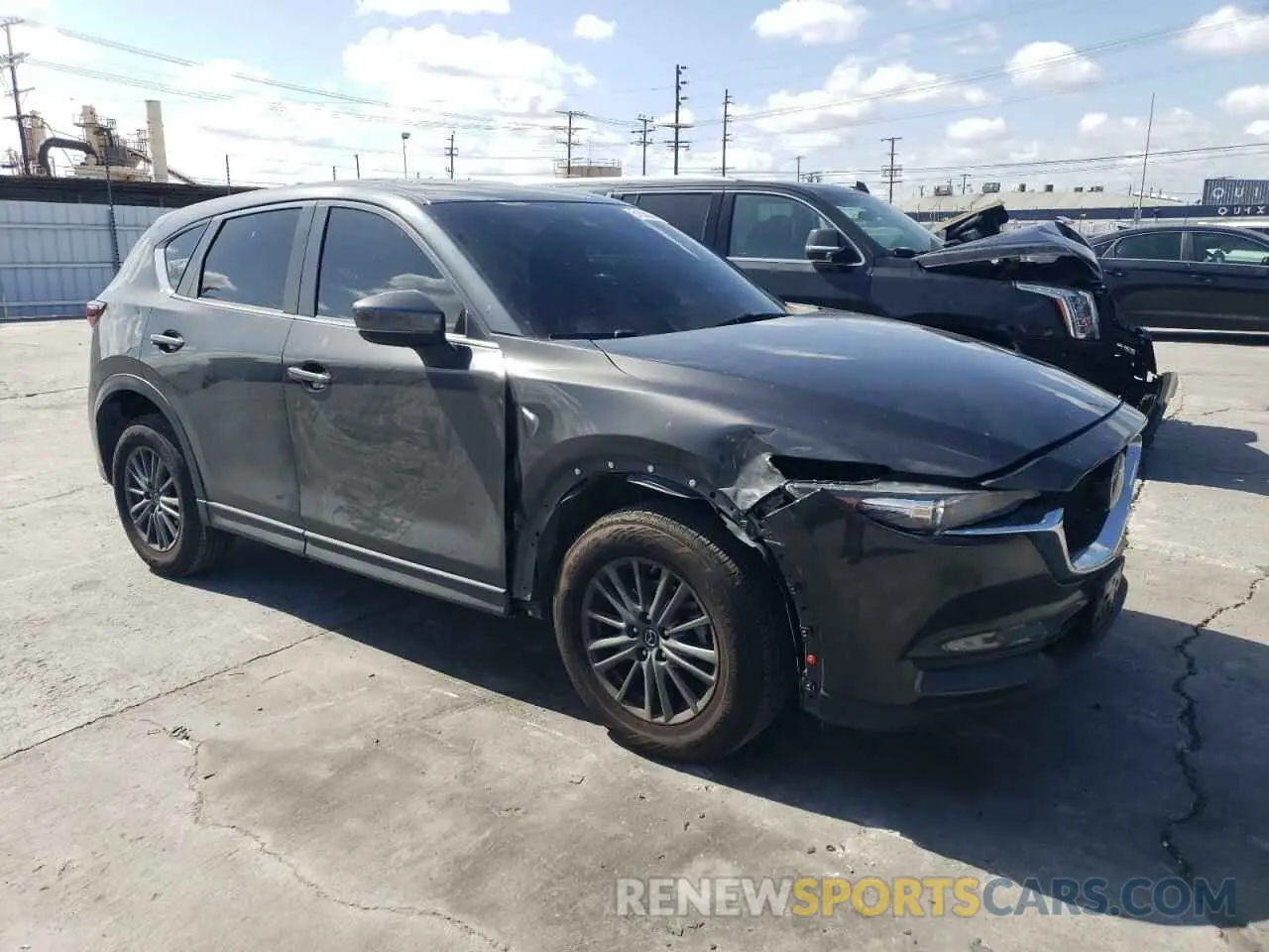 4 Фотография поврежденного автомобиля JM3KFACM7K1578354 MAZDA CX-5 2019