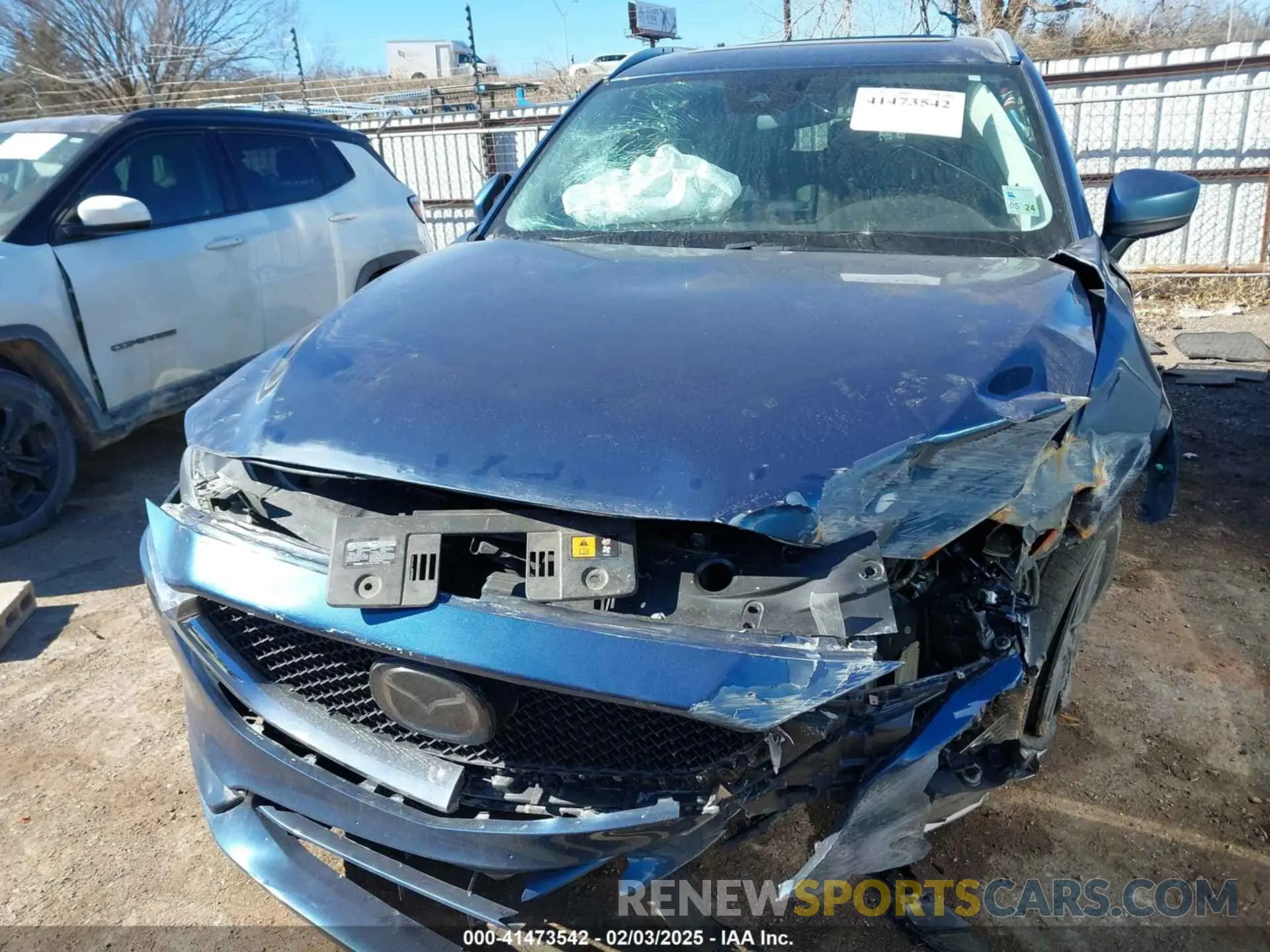 12 Фотография поврежденного автомобиля JM3KFACM7K1654347 MAZDA CX-5 2019