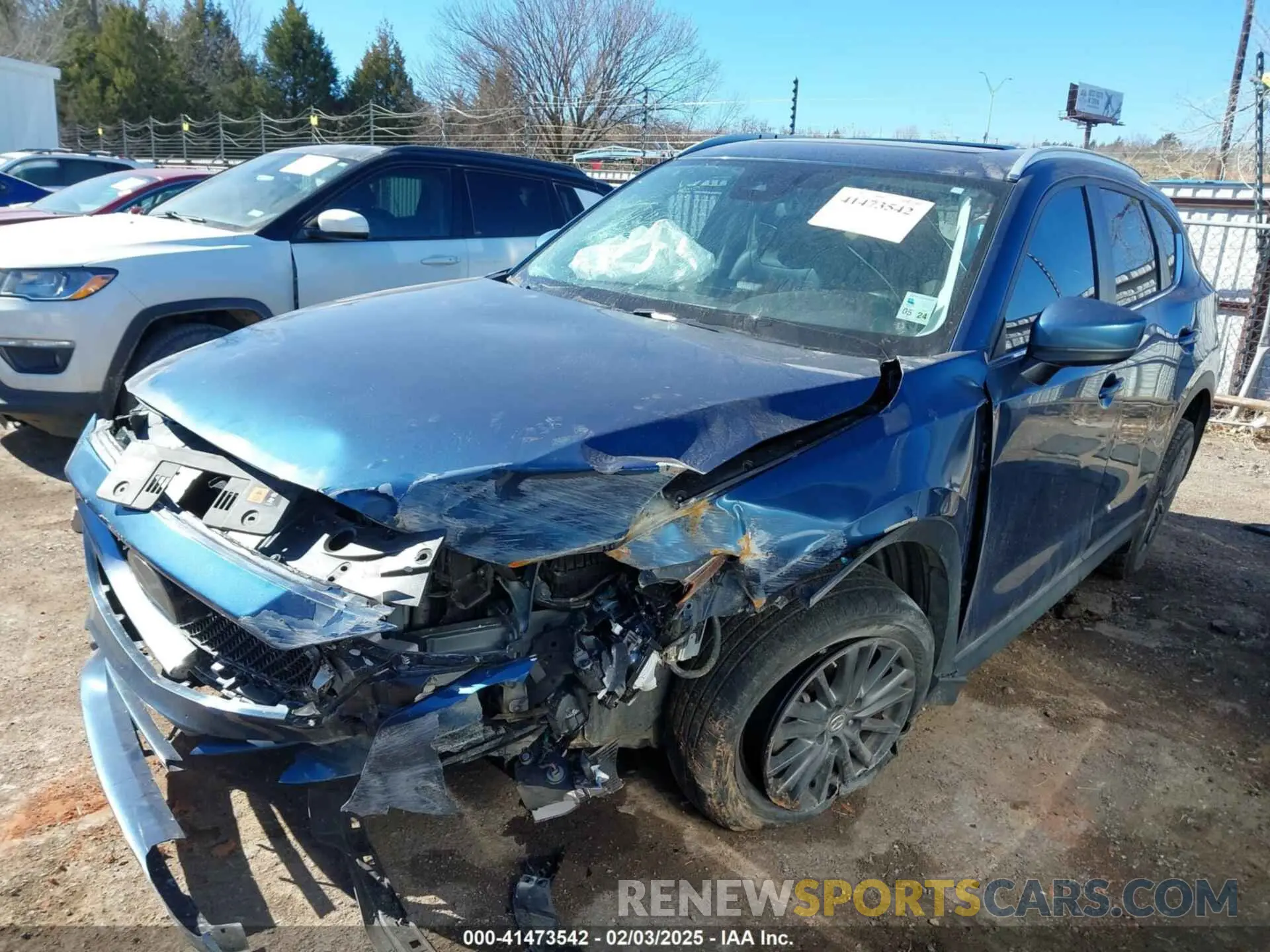 14 Фотография поврежденного автомобиля JM3KFACM7K1654347 MAZDA CX-5 2019