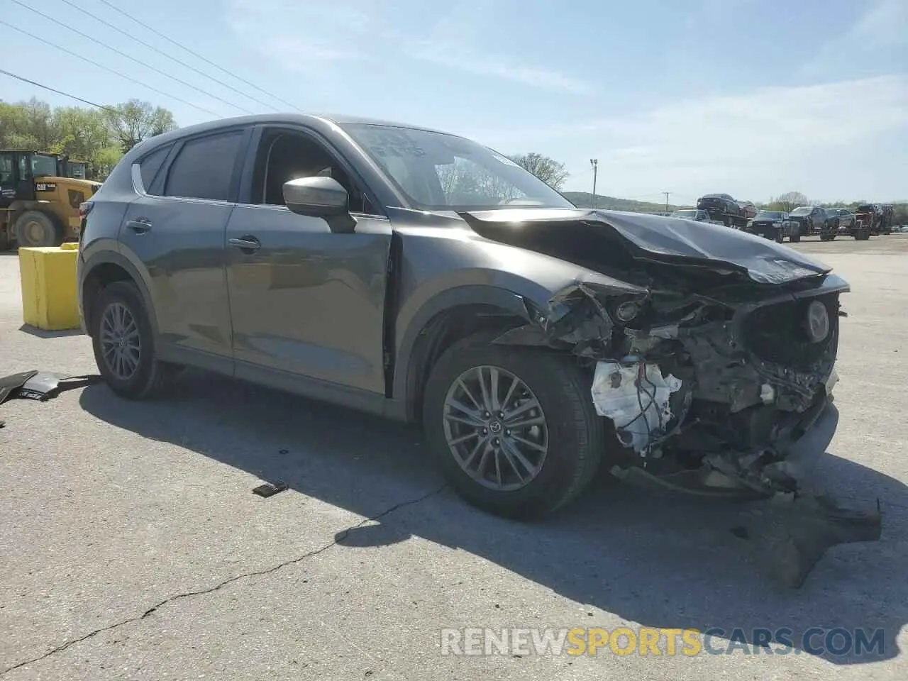 4 Фотография поврежденного автомобиля JM3KFACM8K1542284 MAZDA CX-5 2019