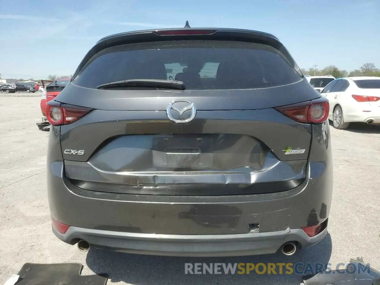 6 Фотография поврежденного автомобиля JM3KFACM8K1542284 MAZDA CX-5 2019
