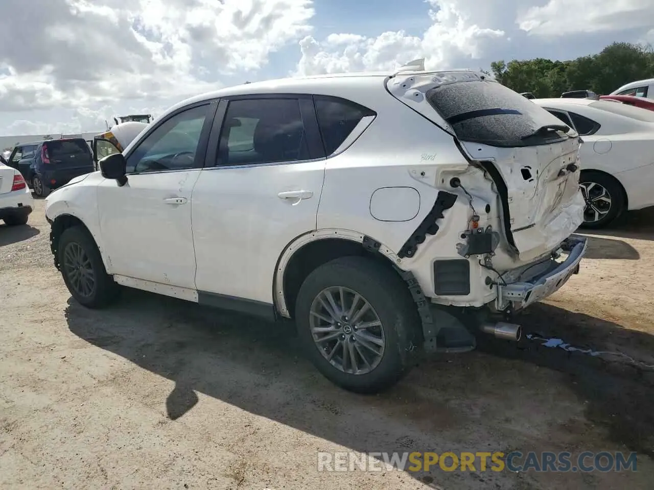2 Photograph of a damaged car JM3KFACM8K1680097 MAZDA CX-5 2019