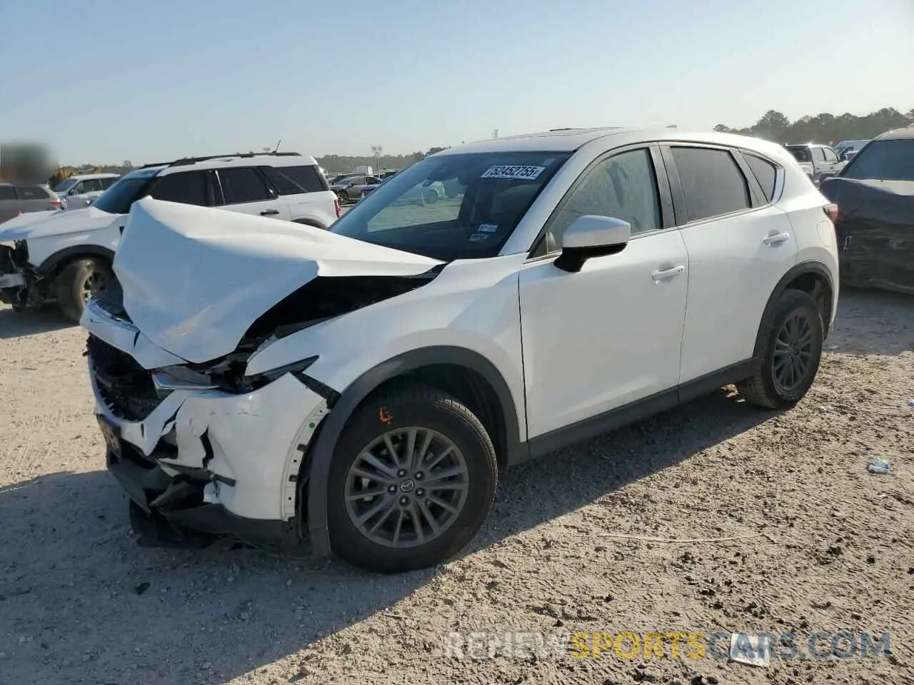 1 Фотография поврежденного автомобиля JM3KFACM9K0539545 MAZDA CX-5 2019