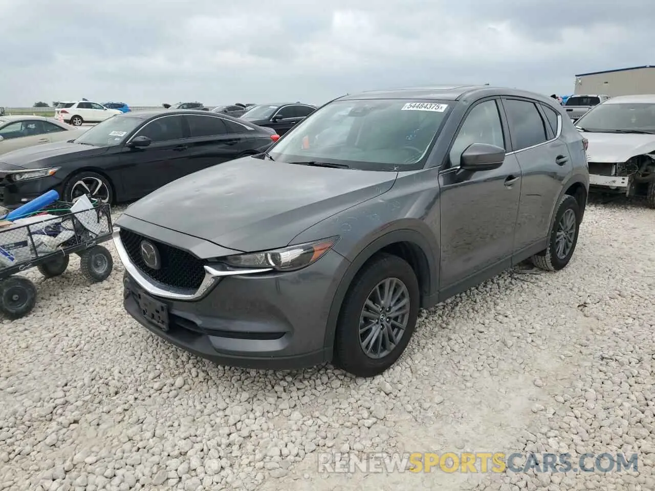 1 Photograph of a damaged car JM3KFACM9K0542557 MAZDA CX-5 2019