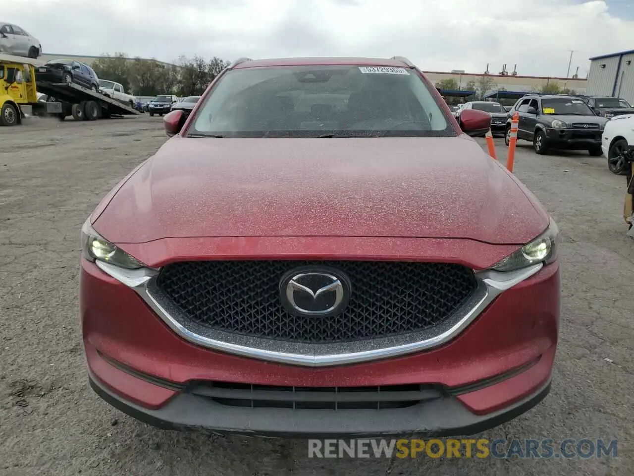 5 Photograph of a damaged car JM3KFACM9K1653622 MAZDA CX-5 2019
