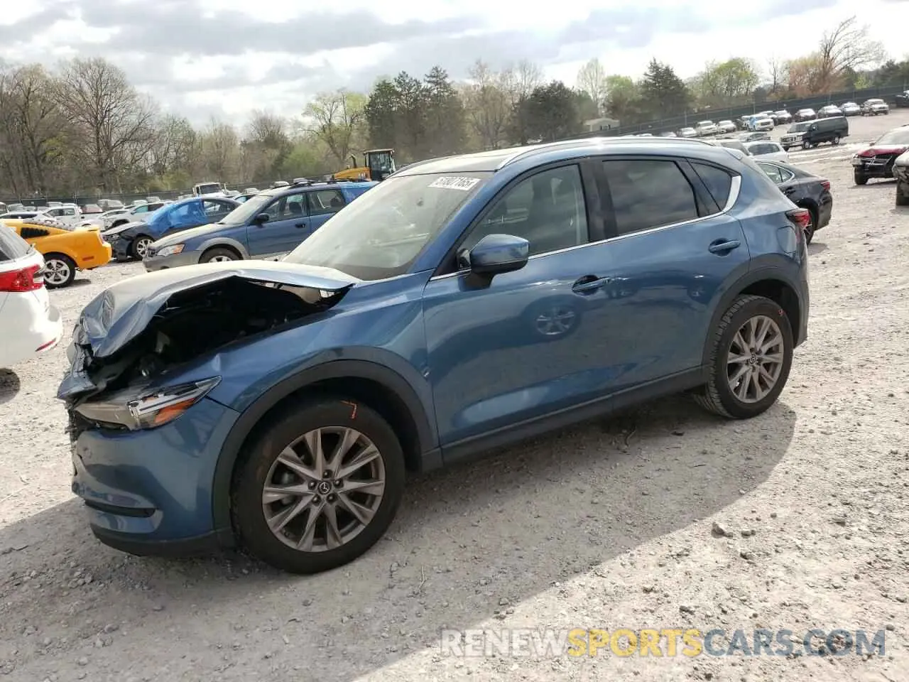1 Photograph of a damaged car JM3KFADM1K1600329 MAZDA CX-5 2019